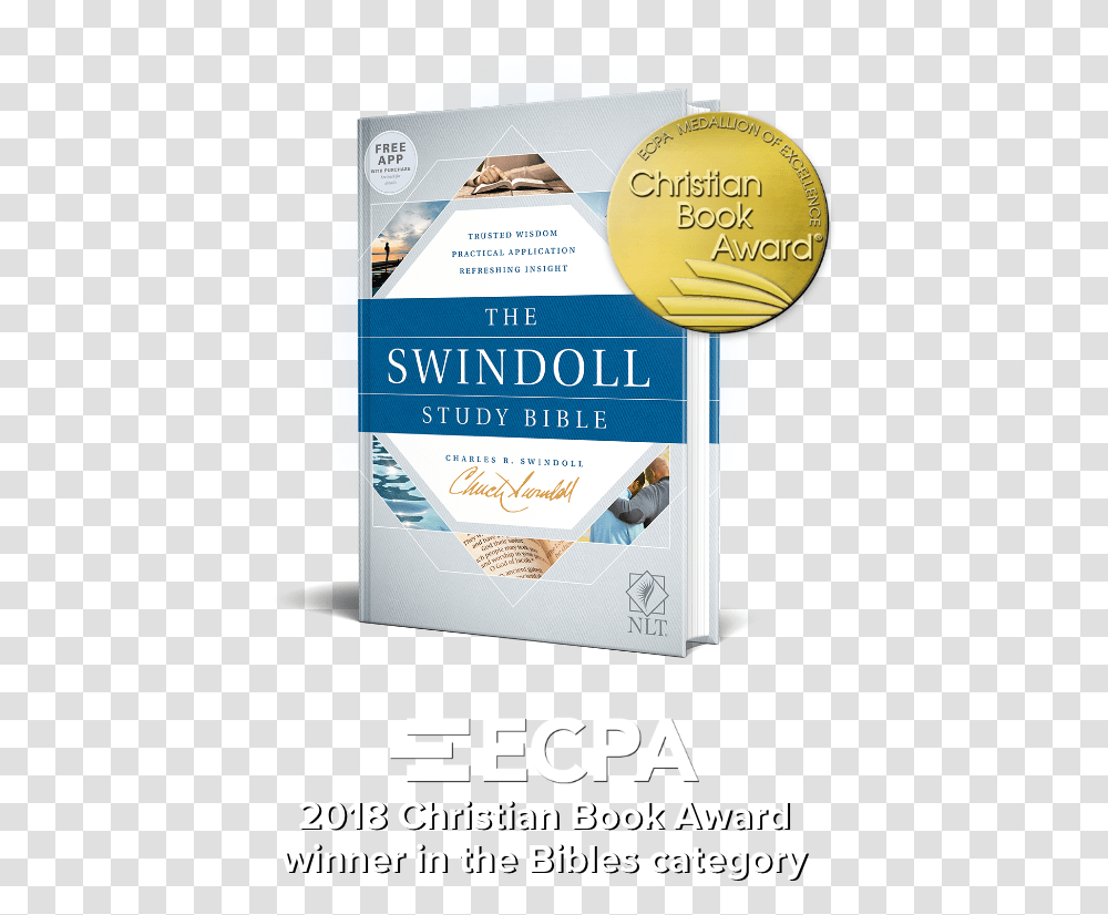 Swindoll Study Bible, Person, Human, Poster, Advertisement Transparent Png