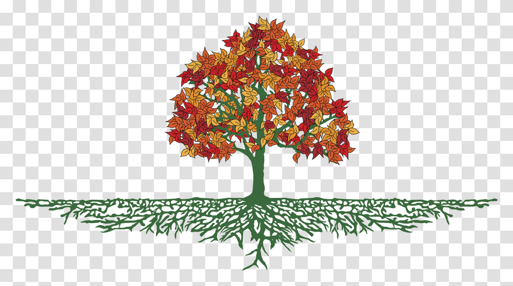 Swing Clipart Banyan Tree Autumn Tree With Roots Fall Tree With Roots, Plant, Maple, Pattern Transparent Png