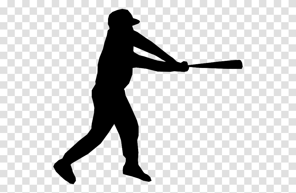 Swing Clipart Baseball Bat, Silhouette, Person, People Transparent Png