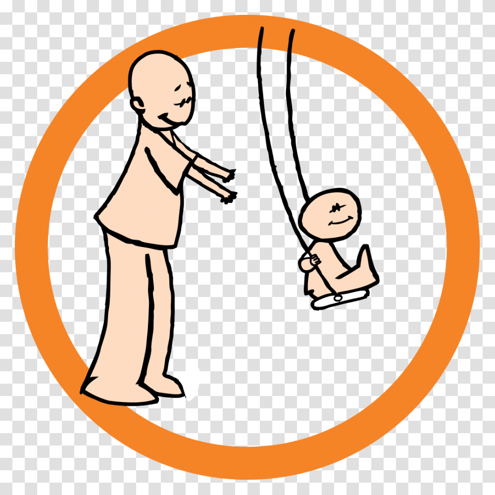 Swing Clipart Two Kid, Juggling, Kneeling, Hand Transparent Png
