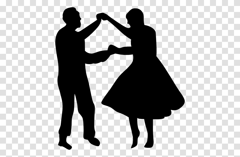 Swing Dance Clipart, Silhouette, Person, Hand, People Transparent Png