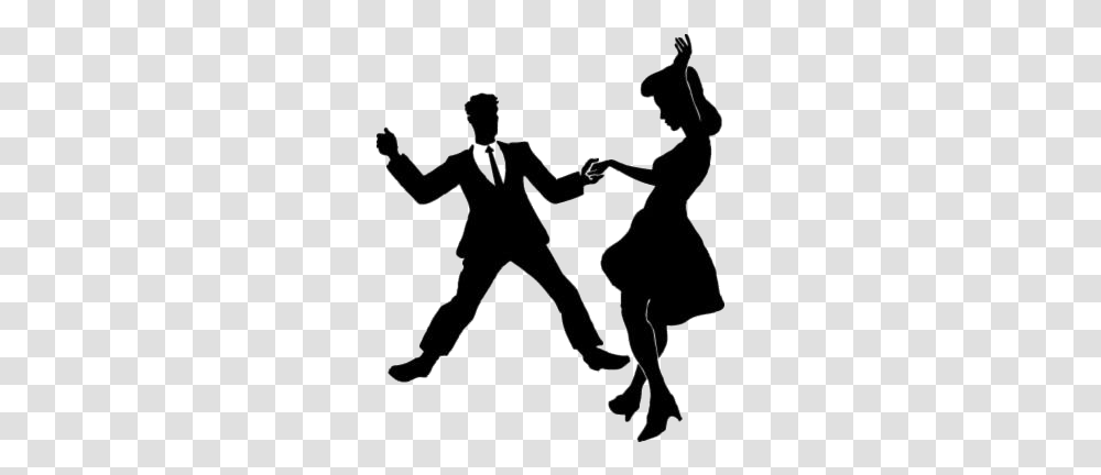 Swing Dance Party Images Clipart Swing Dance, Person, Human, Hand, Silhouette Transparent Png