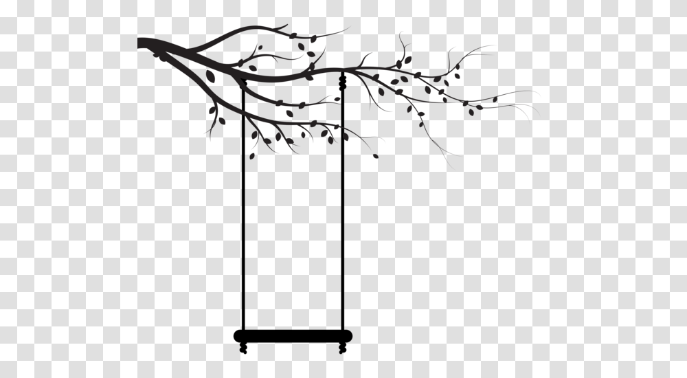 Swing, Furniture, Plant, Tree, Root Transparent Png