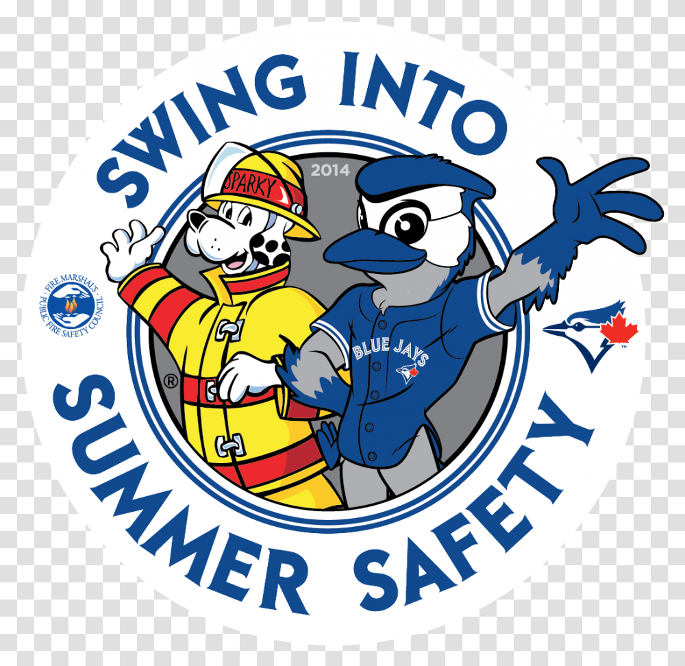 Swing Into Summer Safety Logo Sparky The Fire Dog, Label, Sticker Transparent Png
