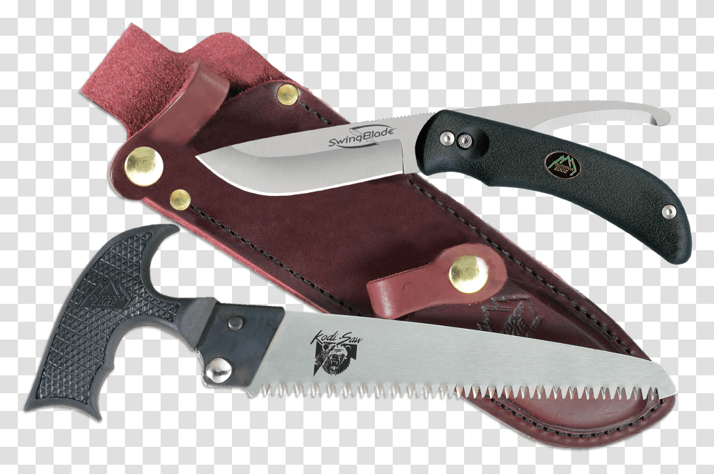 Swingblade Pak Outdoor Edge Knife Saw Combo, Weapon, Weaponry, Tool, Handsaw Transparent Png
