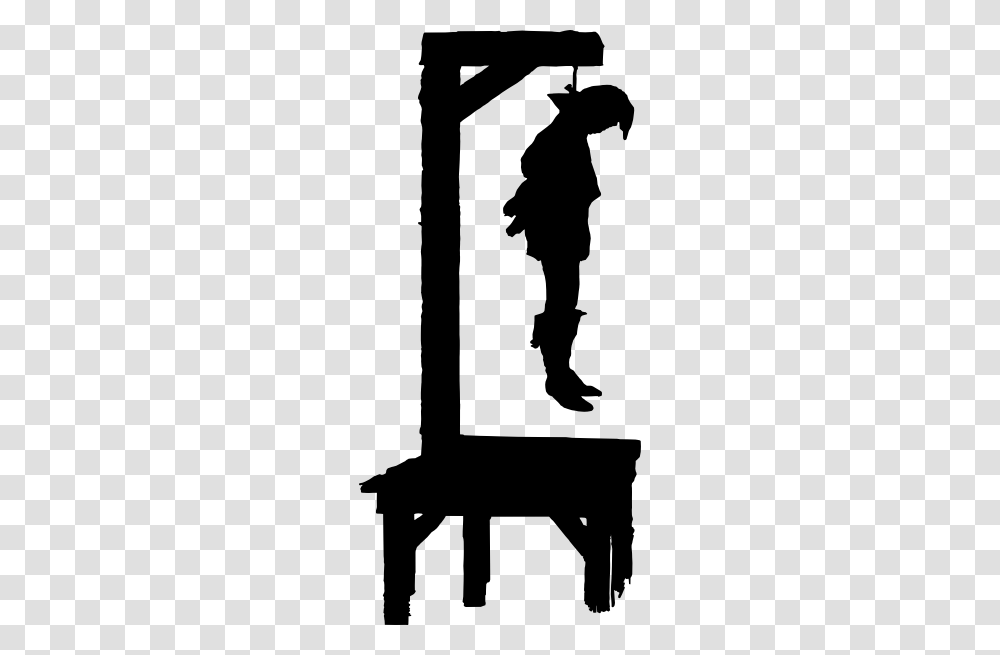 Swinging Hanged Dead Corpse Clip Art For Web, Silhouette, Person, Human, Stencil Transparent Png