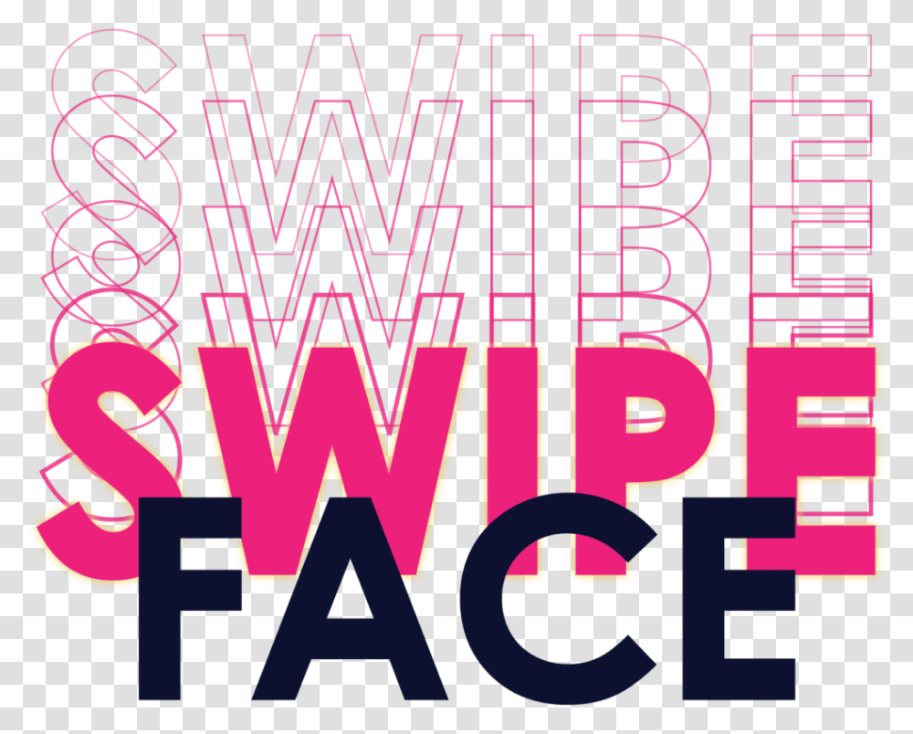 Swipe Face Online & Remote Activities Teambonding Seas Education, Lighting, Text, Purple, Neon Transparent Png