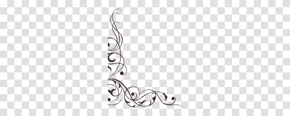 Swirl Floral Design, Pattern Transparent Png