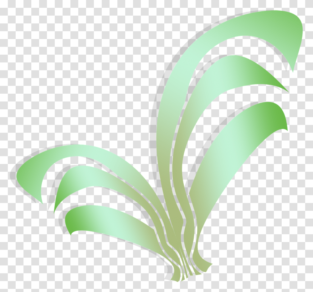 Swirl Banner Designs Tree Clipart Vector Sticker Illustration, Plant, Produce, Food, Leek Transparent Png