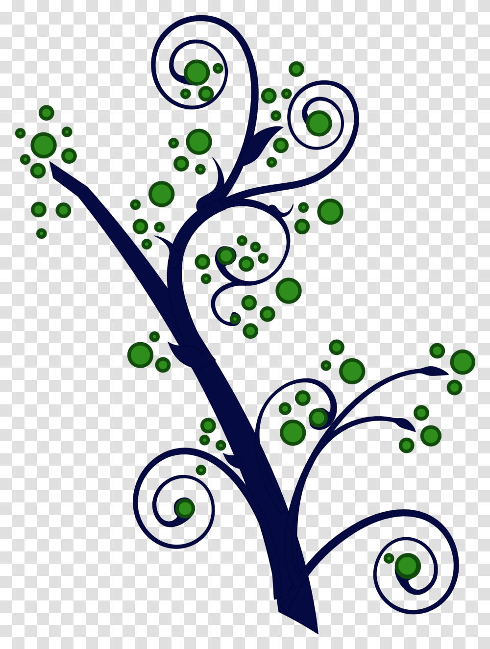 Swirl Branch Image Tree Swirl, Floral Design, Pattern Transparent Png