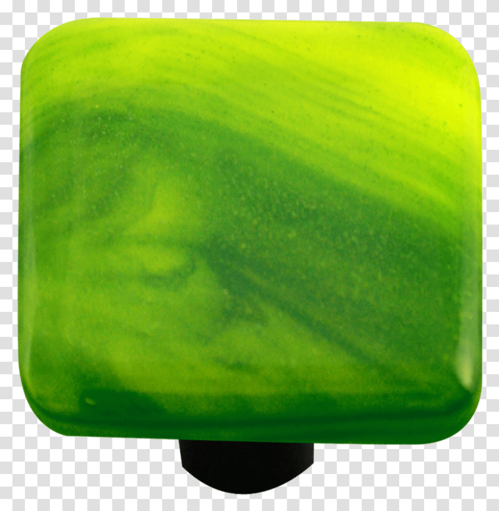 Swirl Collection Yellow Opal Deep Forest Green Knob, Tennis Ball, Plant, Fruit, Food Transparent Png