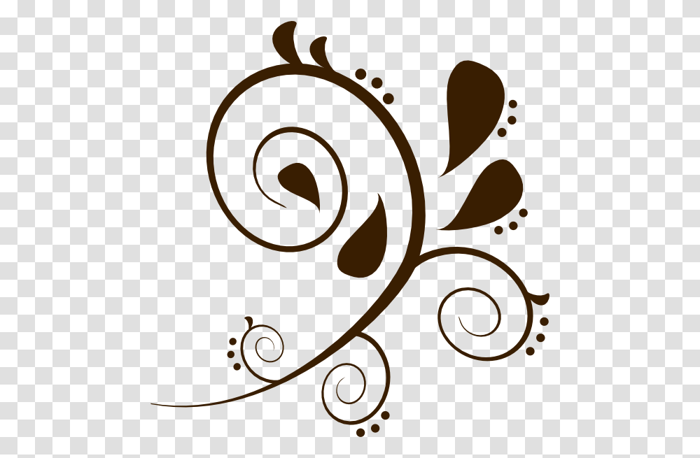 Swirl Flourishes Clip Art, Floral Design, Pattern Transparent Png