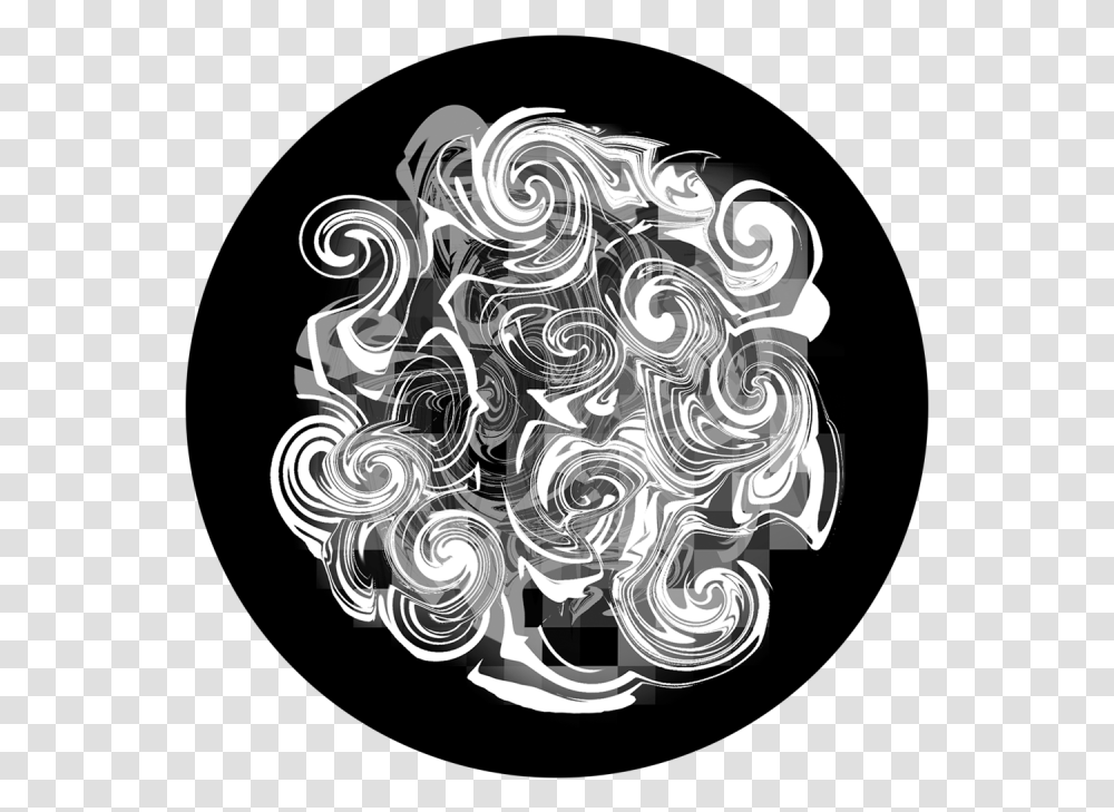 Swirl Gobo, Floral Design, Pattern Transparent Png