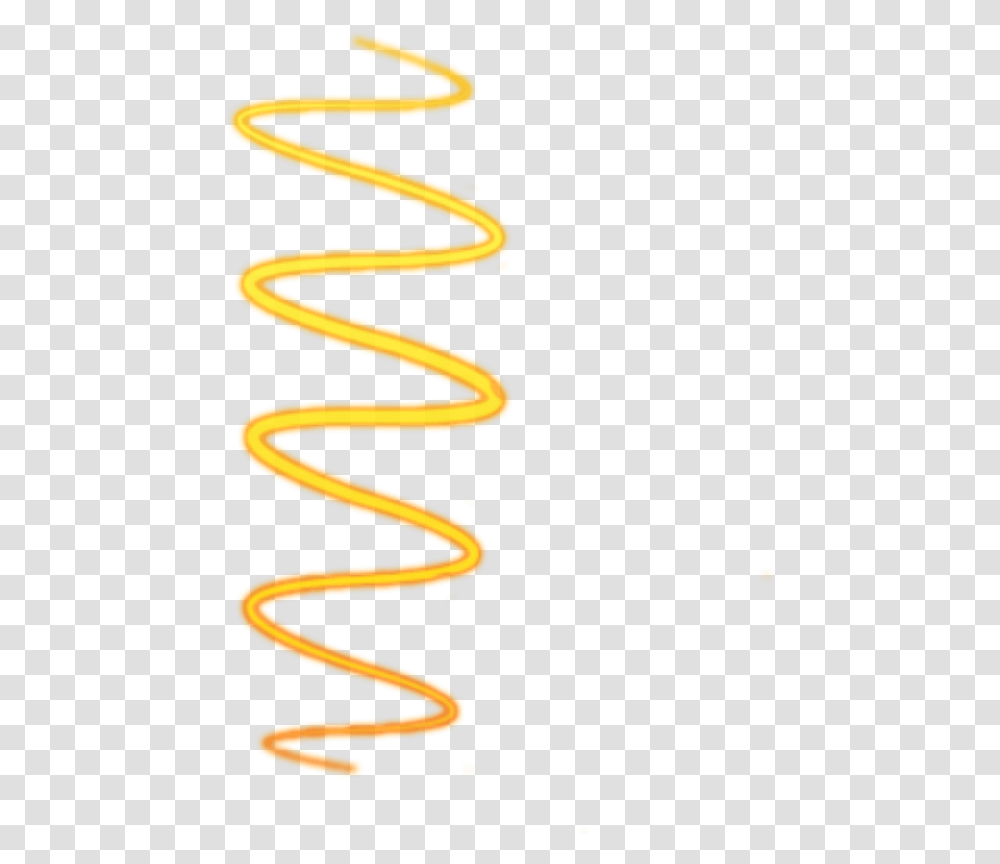 Swirl Gold Yellow Glow Bright Magic Neon Light Swirl Edit, Spiral Transparent Png