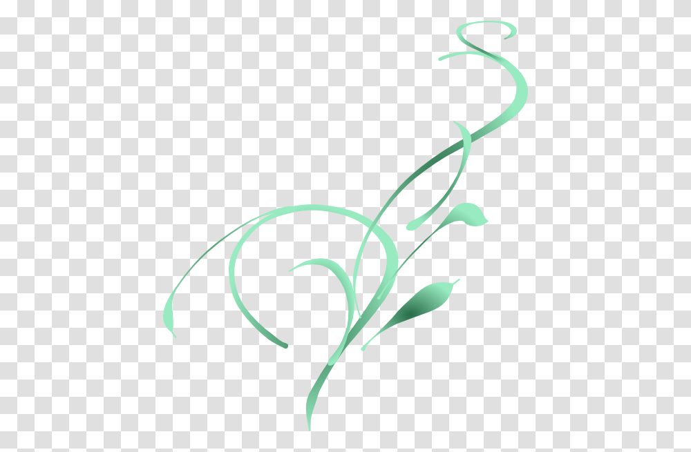 Swirl Green Svg Clip Arts Vine Clip Art, Plant, Floral Design, Pattern Transparent Png