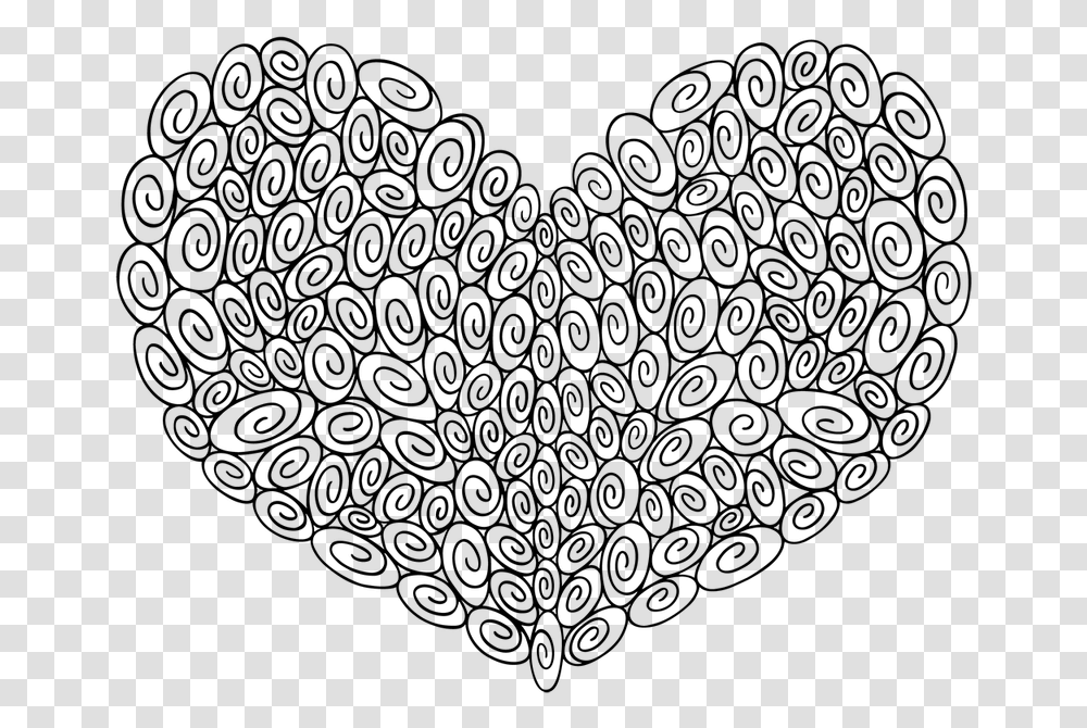 Swirl Heart Heart, Gray, World Of Warcraft Transparent Png