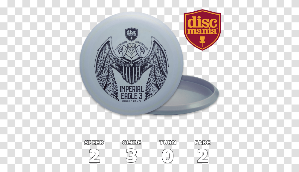 Swirl P Line Imperial Eagle 3 Eagle Mcmahon Signature Luster Md Discmania, Frisbee, Toy, Logo, Symbol Transparent Png