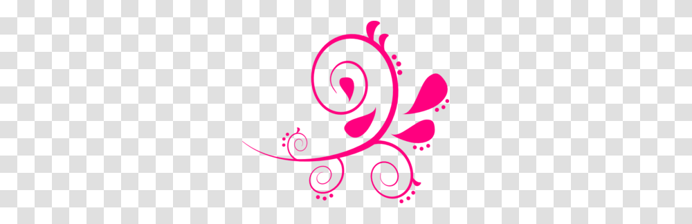 Swirl Paisley Pink Clip Art, Floral Design, Pattern, Poster Transparent Png