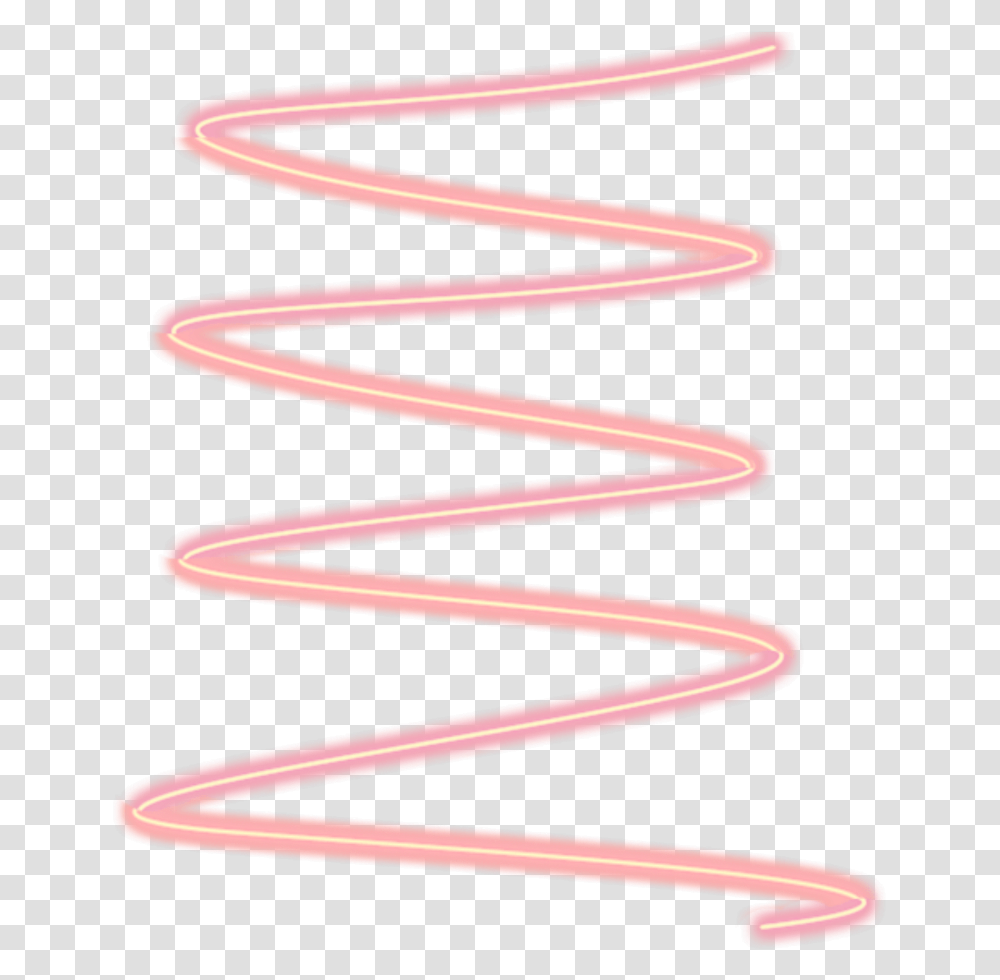 Swirl Pastel Orange Neon Orangeandpastel Pink Wire, Spiral, Coil Transparent Png