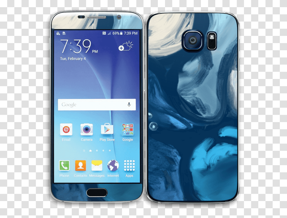 Swirl Skin Galaxy S6 Samsung S6 G920a Unlocked Black Amazon, Mobile Phone, Electronics, Cell Phone, Iphone Transparent Png