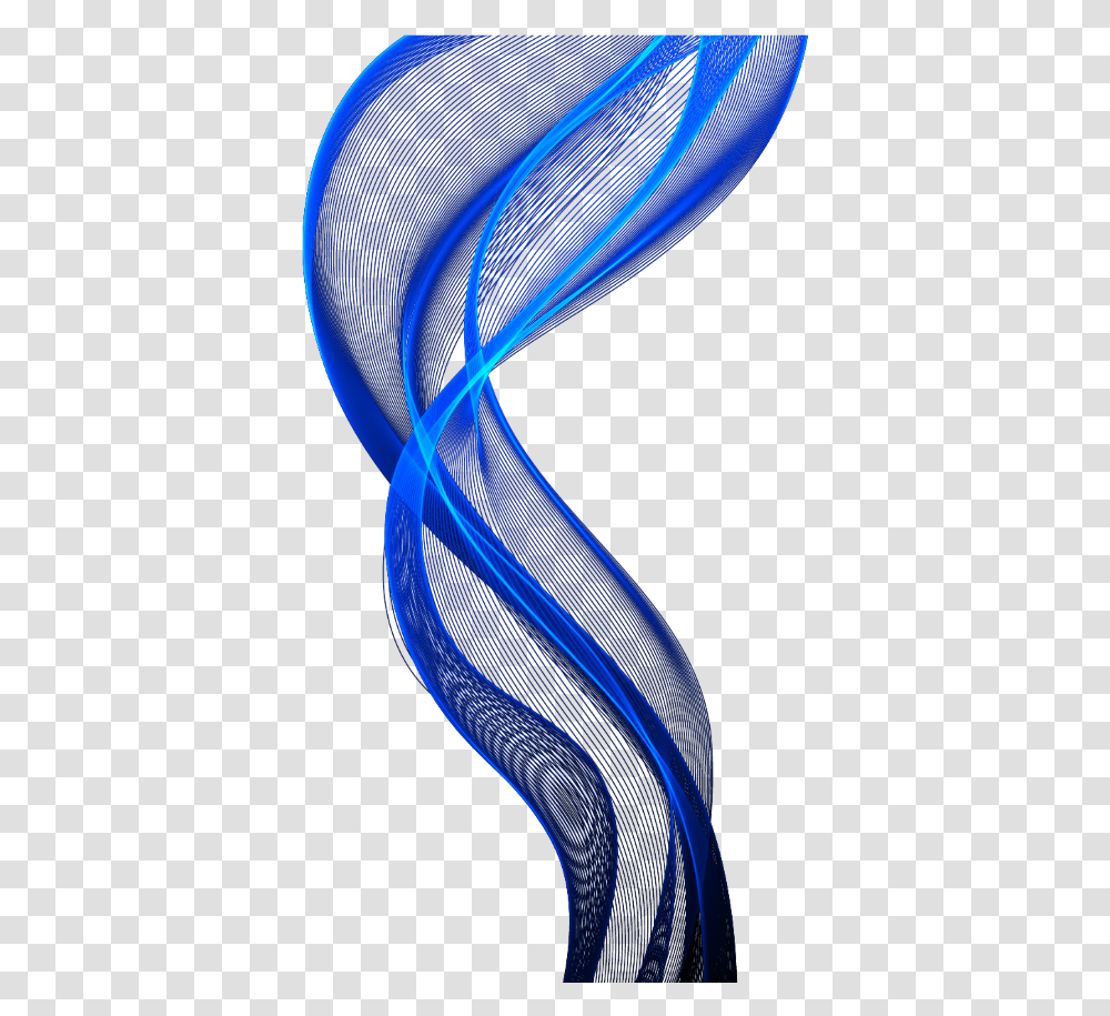 Swirl Swirls Blue Smoke Effect Wire, Ornament, Pattern, Fractal, Sphere Transparent Png