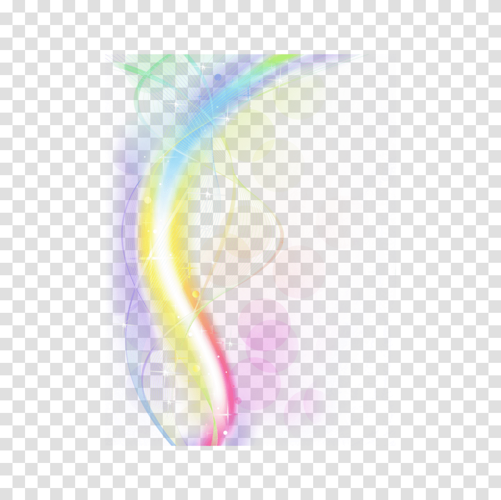 Swirl Swirls Rainbow Mix Mixed Color Smoke, Ornament, Pattern Transparent Png