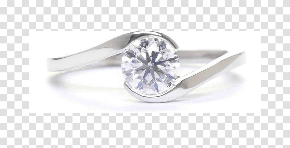 Swirl Wedding Ring Simple, Diamond, Gemstone, Jewelry, Accessories Transparent Png