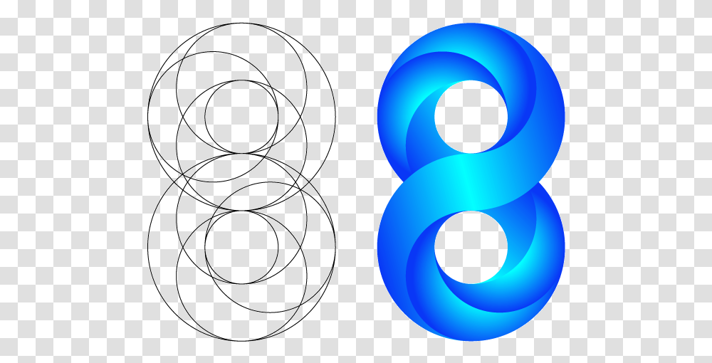Swirling Infinite Logo Circle, Number, Symbol, Text, Alphabet Transparent Png