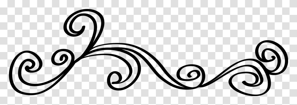 Swirls Clipart Filigree, Gray, World Of Warcraft Transparent Png