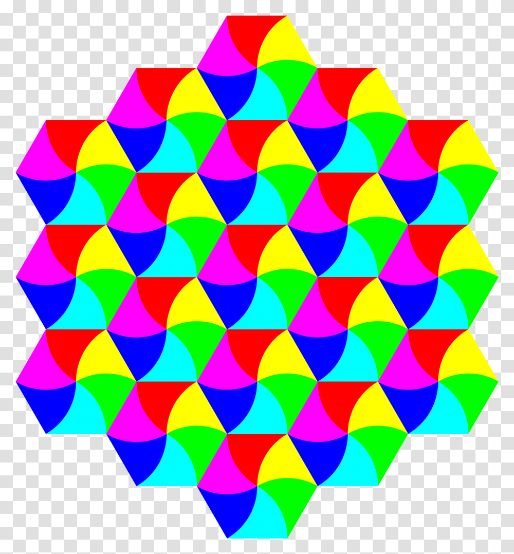Swirly Hexagon Tessellation Clip Arts Tessellation Math, Pattern, Light, Texture Transparent Png
