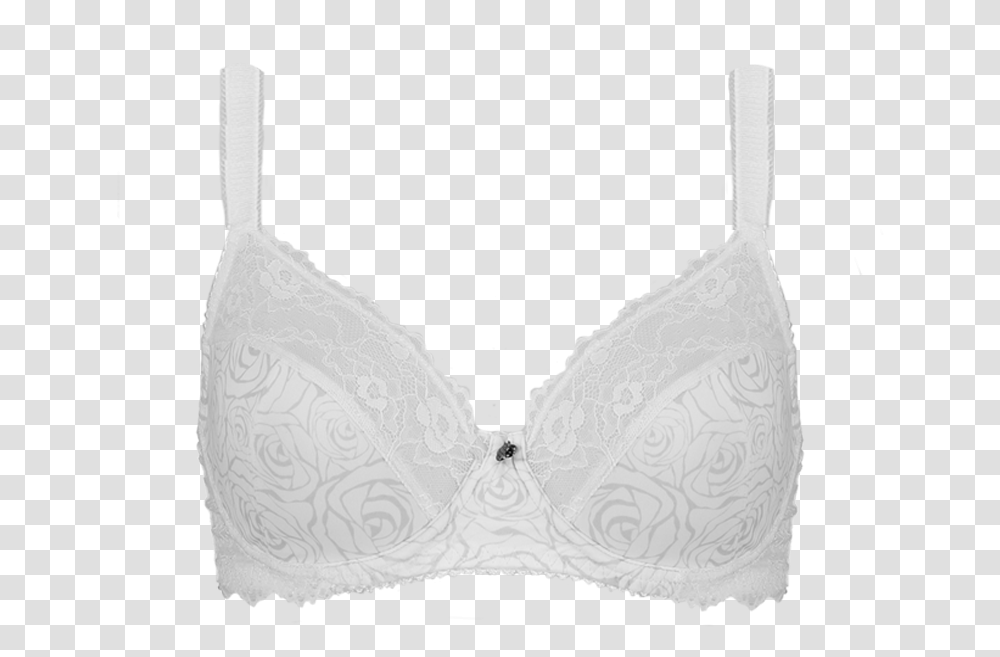 Swirly Rose White Set Setd04 Brassiere, Clothing, Apparel, Lingerie, Underwear Transparent Png