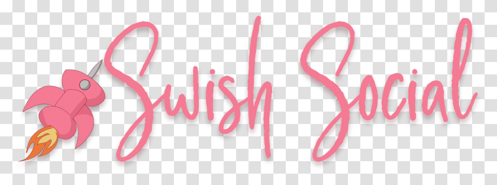 Swish Social Co Calligraphy, Dynamite, Scissors, Handwriting Transparent Png