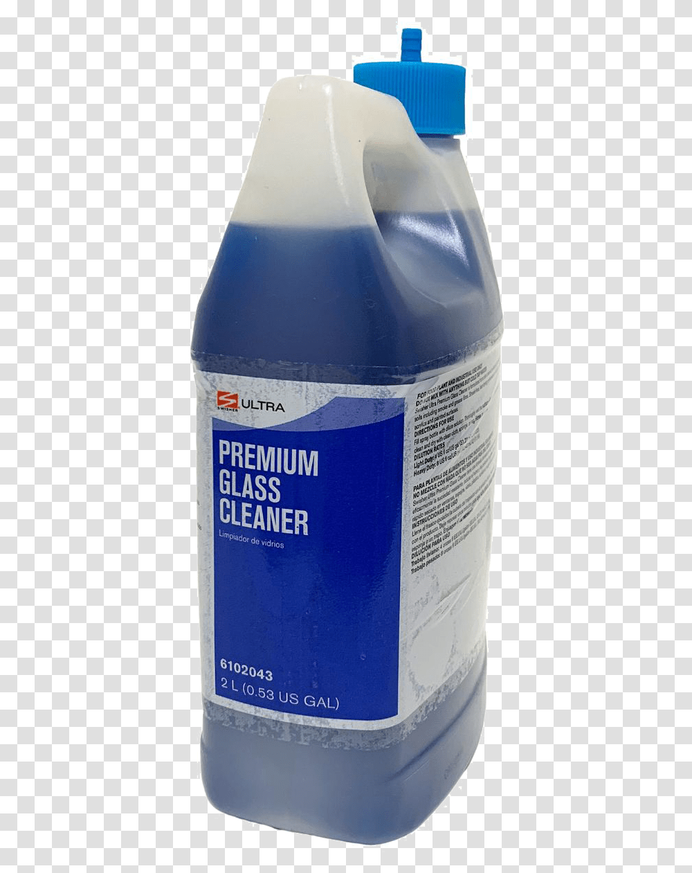 Swisher Ultra Premium Glass Cleaner Household Cleaning Supply, Milk, Beverage, Bottle, Beer Transparent Png