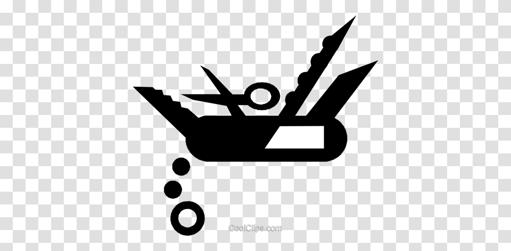 Swiss Army Knife Royalty Free Vector Clip Art Illustration, Airplane, Vehicle, Transportation, Leisure Activities Transparent Png
