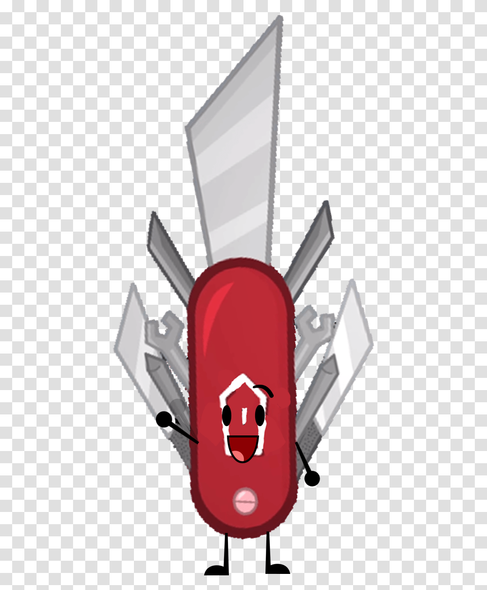 Swiss Army Knife With Knifes And Stuff, Weapon, Weaponry, Arrow Transparent Png