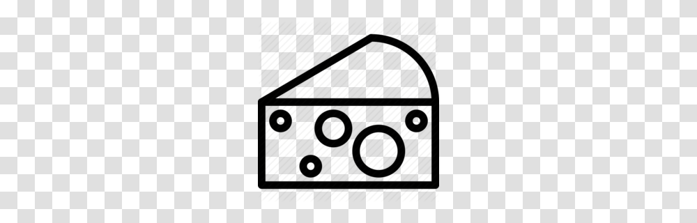 Swiss Cheese Black And White Clipart, Electronics, Tape Player, Radio, Stereo Transparent Png