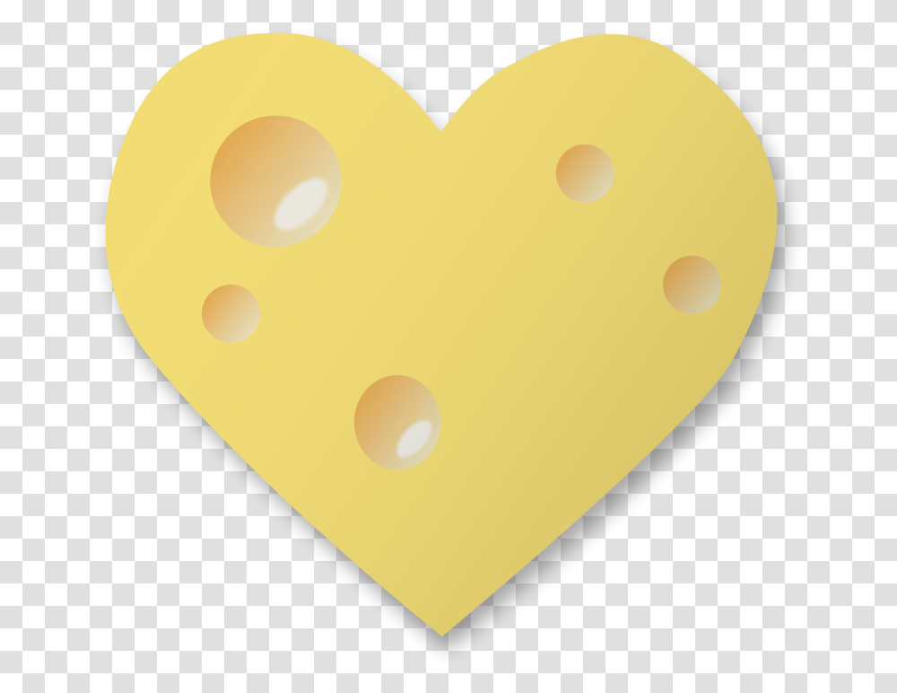 Swiss Cheese Heart Cheese Heart No Background, Sweets, Food, Confectionery, Cookie Transparent Png