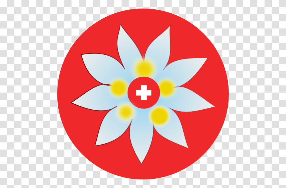 Swiss Edelweiss Svg Clip Arts Swiss Edelweiss Flag, Logo, Trademark, Tie Transparent Png