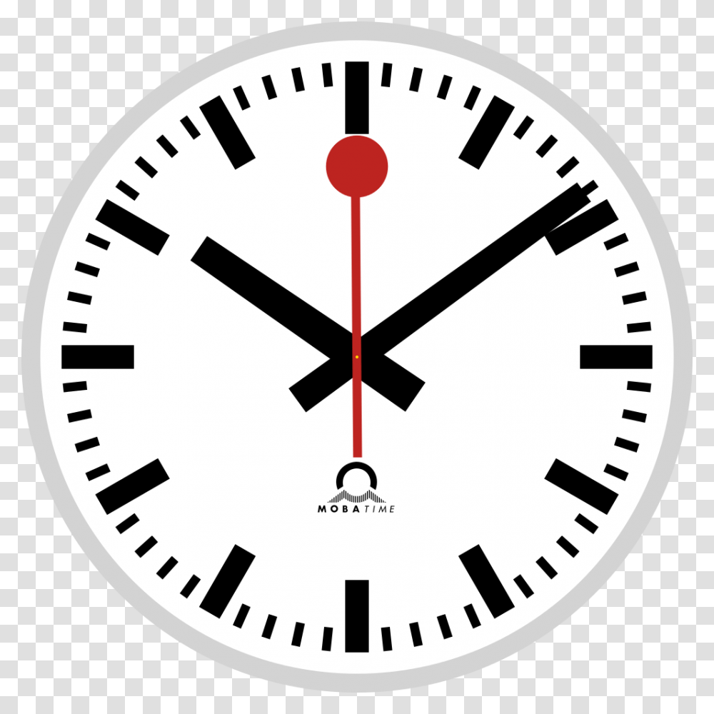 Swiss Railway Clock, Analog Clock, First Aid, Wall Clock Transparent Png