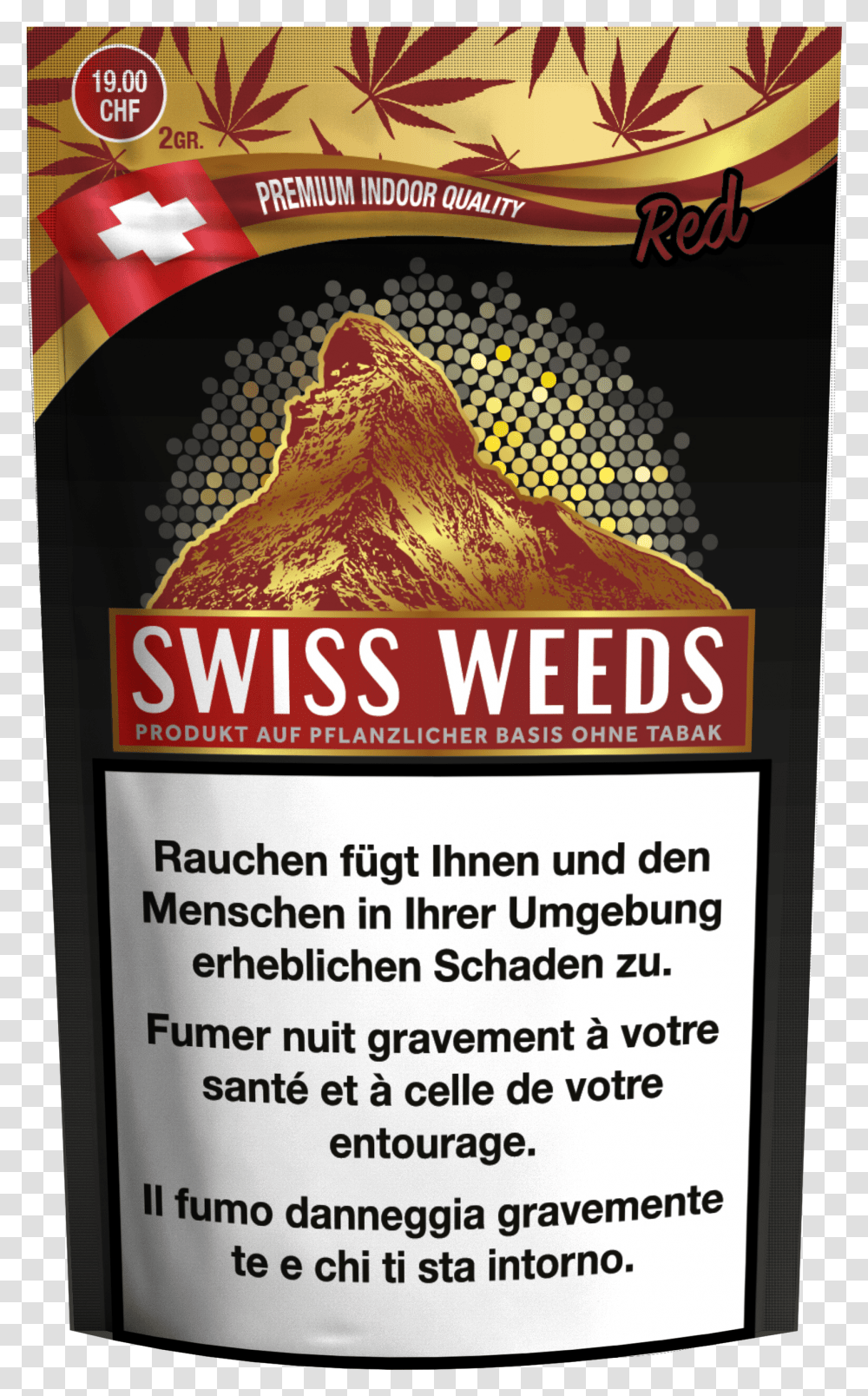 Swiss Weeds Red Kake Da Hotel, Poster, Advertisement, Alcohol, Beverage Transparent Png