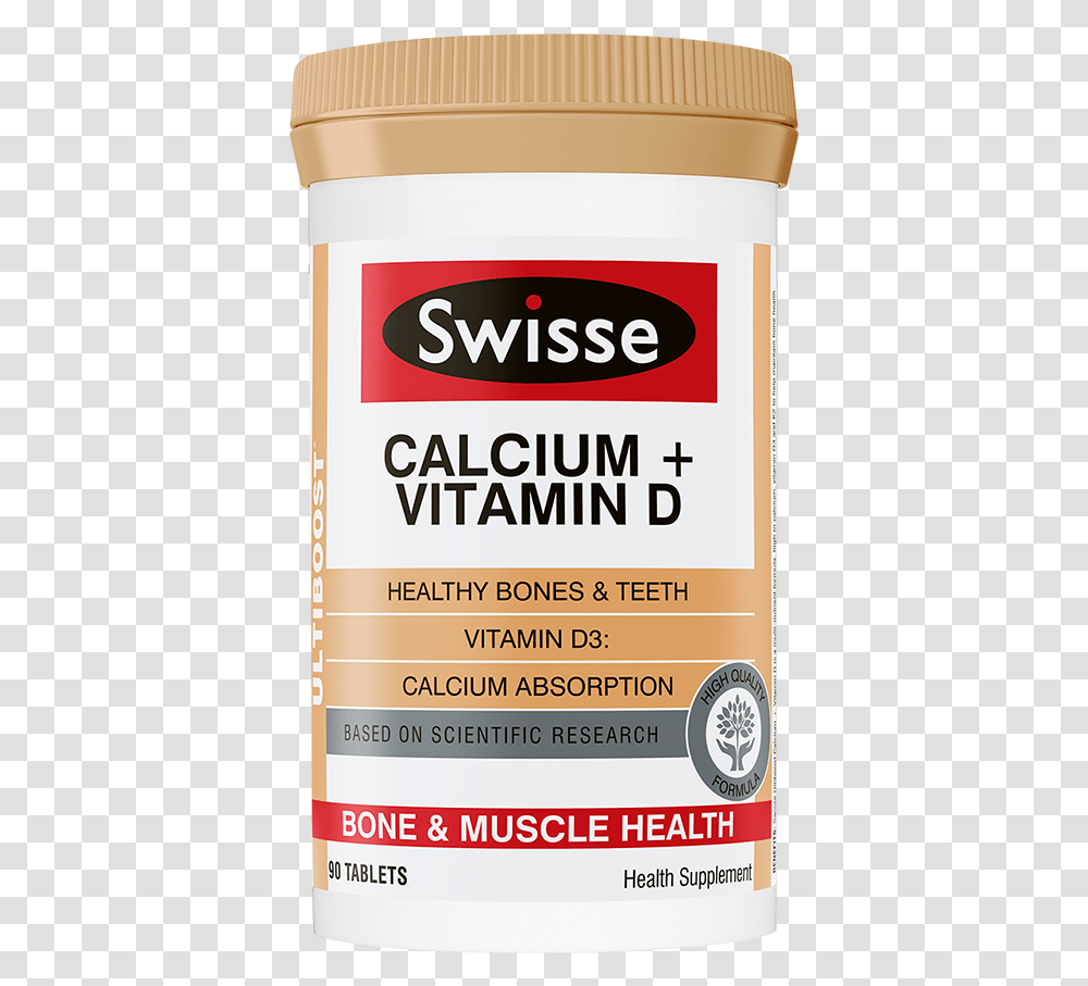 Swisse Men's 50 Ultivite Multivitamin Swisse Calcium Vitamin D, Label, Advertisement, Poster Transparent Png