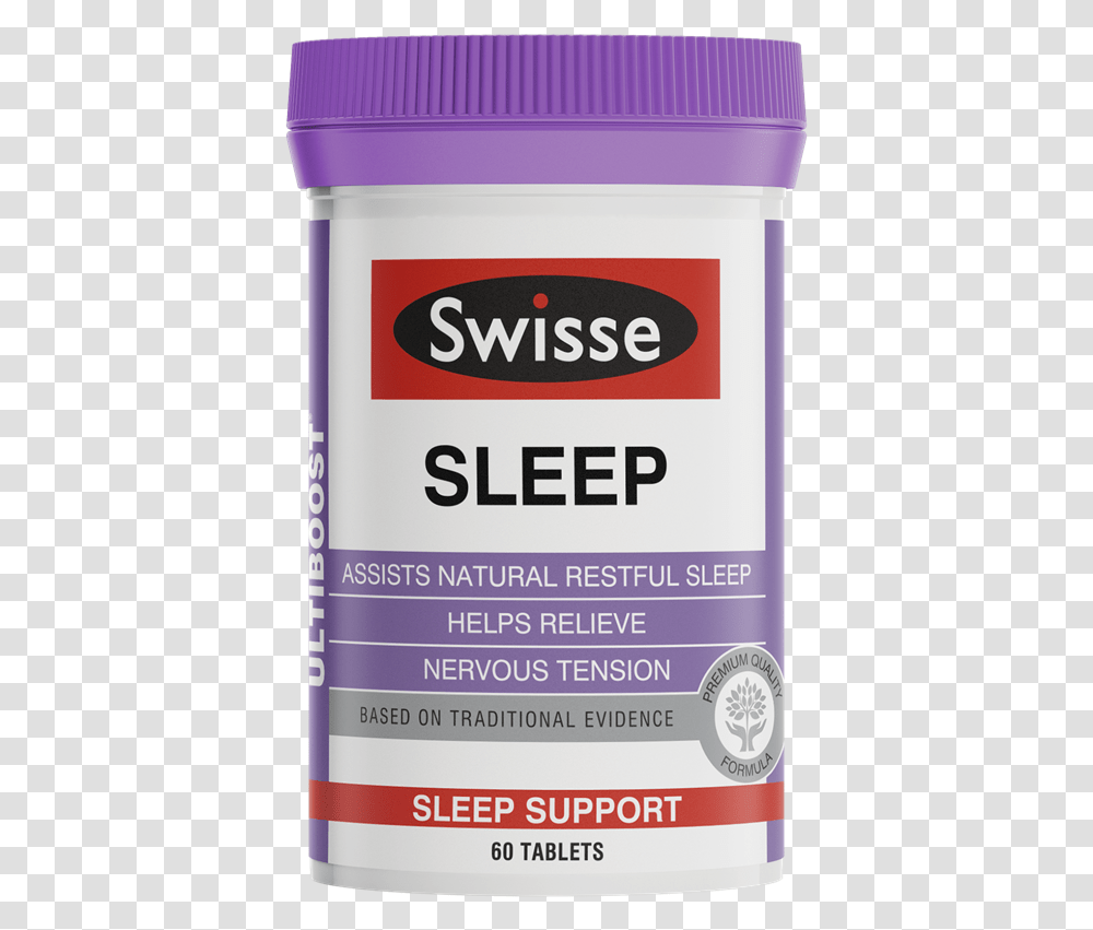 Swisse Sleep Tablets, Cosmetics, Bottle, Tin, Can Transparent Png