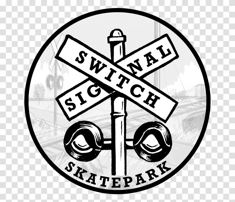Switch And Signal Skatepark Switch And Signal Skate Park, Label, Sticker Transparent Png