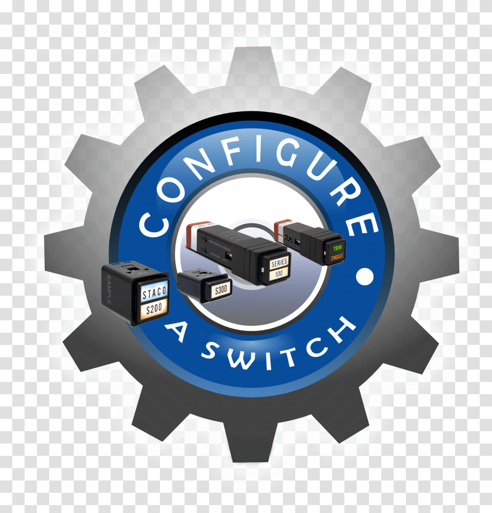 Switch Configurator Language, Machine, Gear, Rotor, Coil Transparent Png