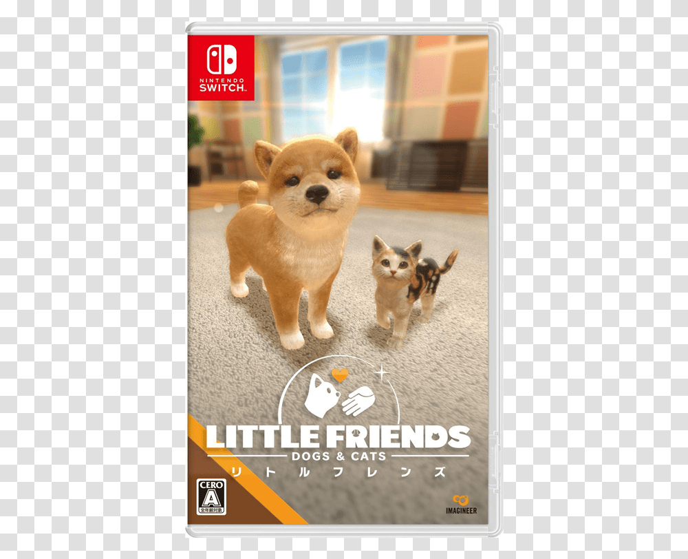 Switch Little Friends Dogs Amp Cats, Pet, Animal, Canine, Mammal Transparent Png