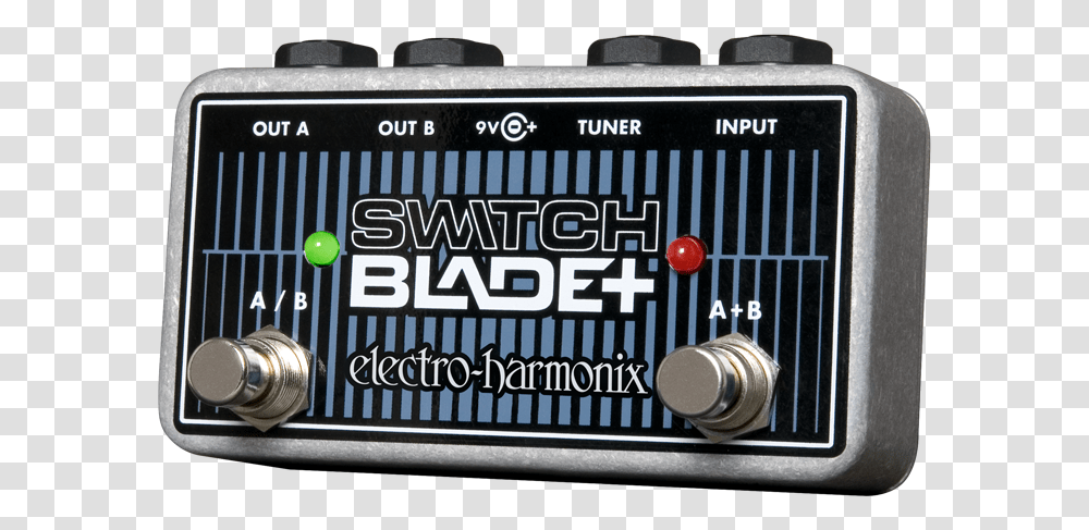 Switchblade Plus Channel Selector - Red Apple Audio Electro Harmonix Switchblade, Amplifier, Electronics, Text Transparent Png
