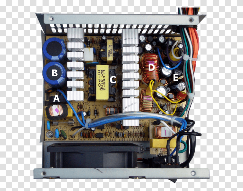 Switched Mode Power Supply, Wiring, Computer, Electronics, Hardware Transparent Png