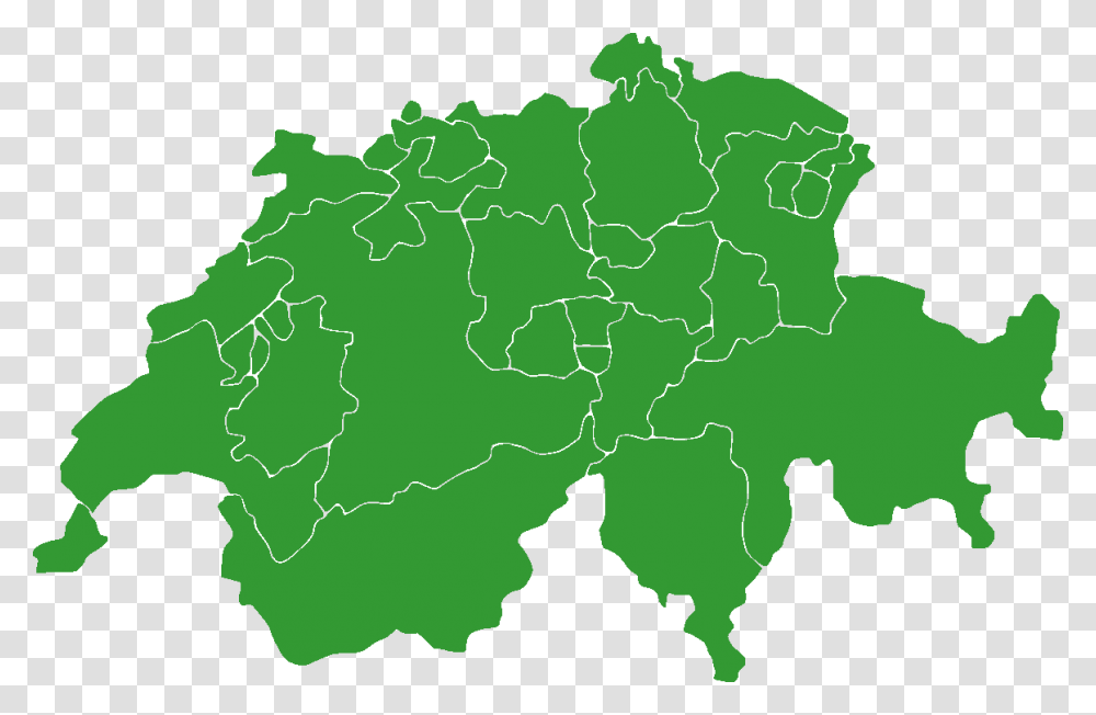 Switzerland Flag Map, Diagram, Plot, Atlas, Green Transparent Png