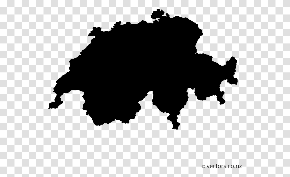 Switzerland Map Vector, Gray, World Of Warcraft Transparent Png