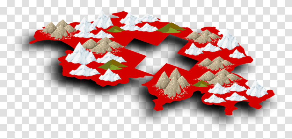 Switzerland Snow Mountain Logo Design, Flag, Paper Transparent Png